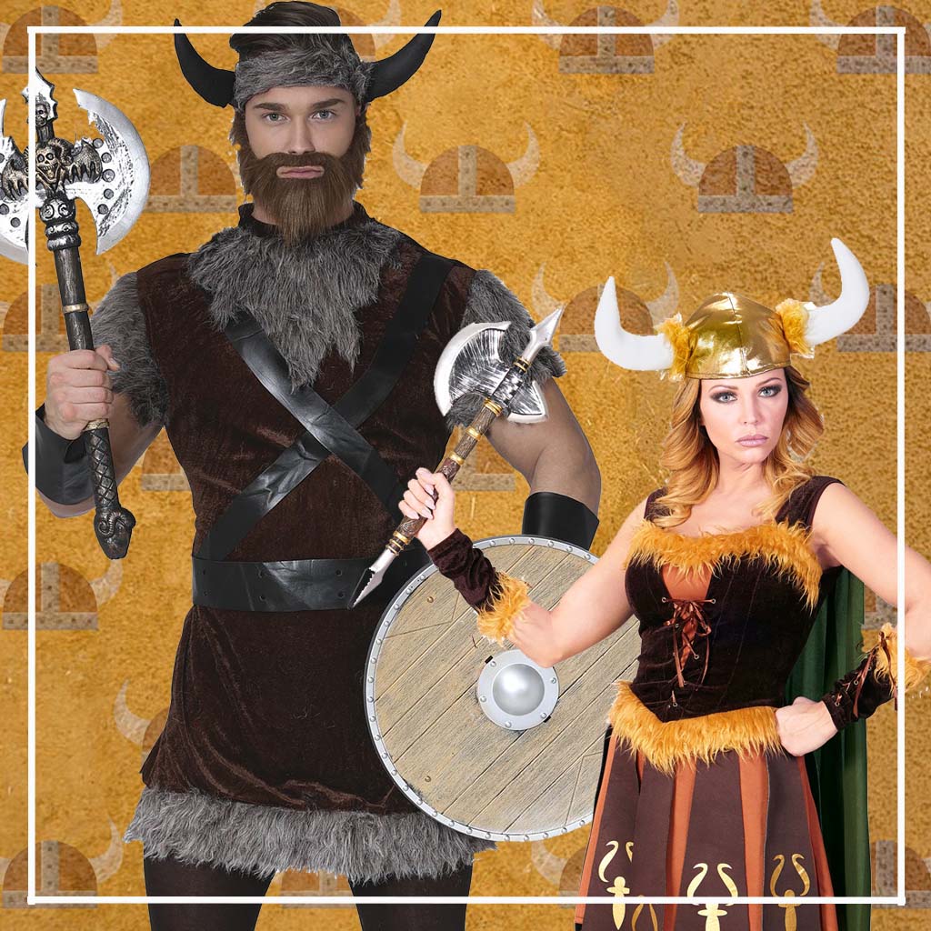 Disfraces de Vikingos para adultos e infantiles